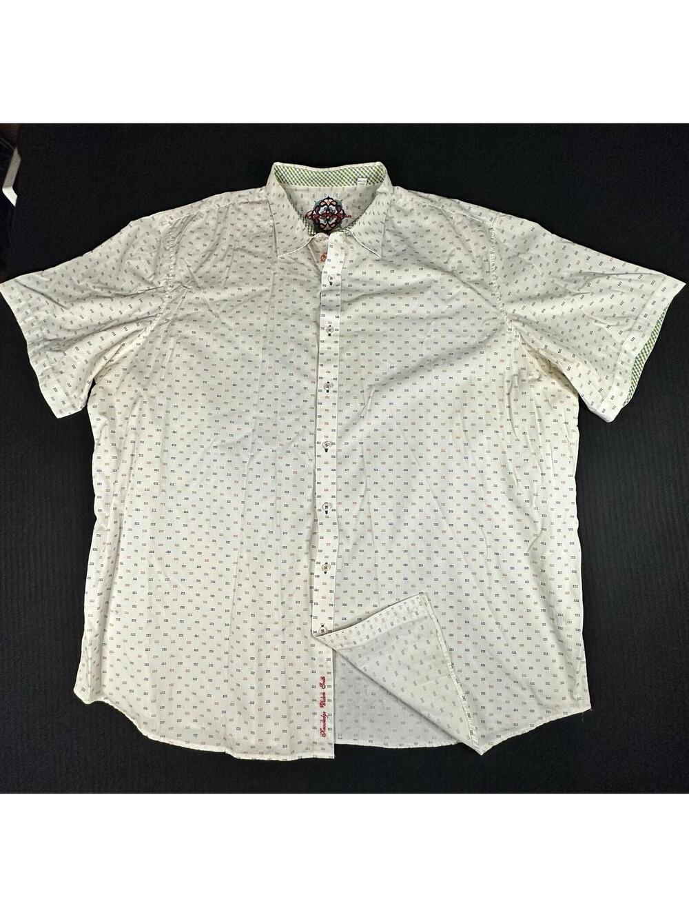 🌿 Cubavera Linen Blend Embroidered Shirt XXL Guayabera Style 🌿